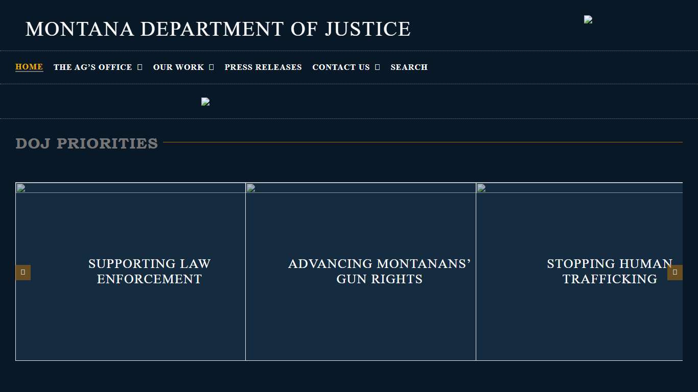 Montana Department of Justice